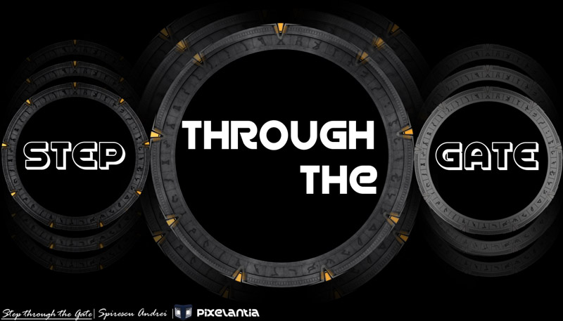 Step through the gate