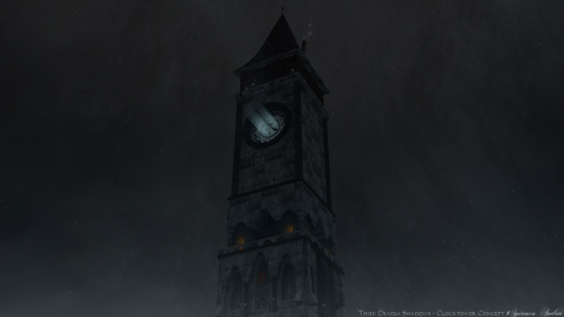 Clocktower Concept Nightime
