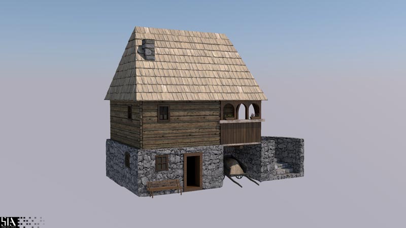 Romanian Traditional House